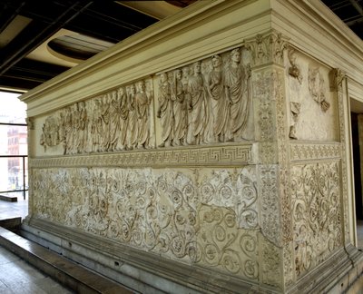 Procession, North Wall of the Ara Pacis by Roman